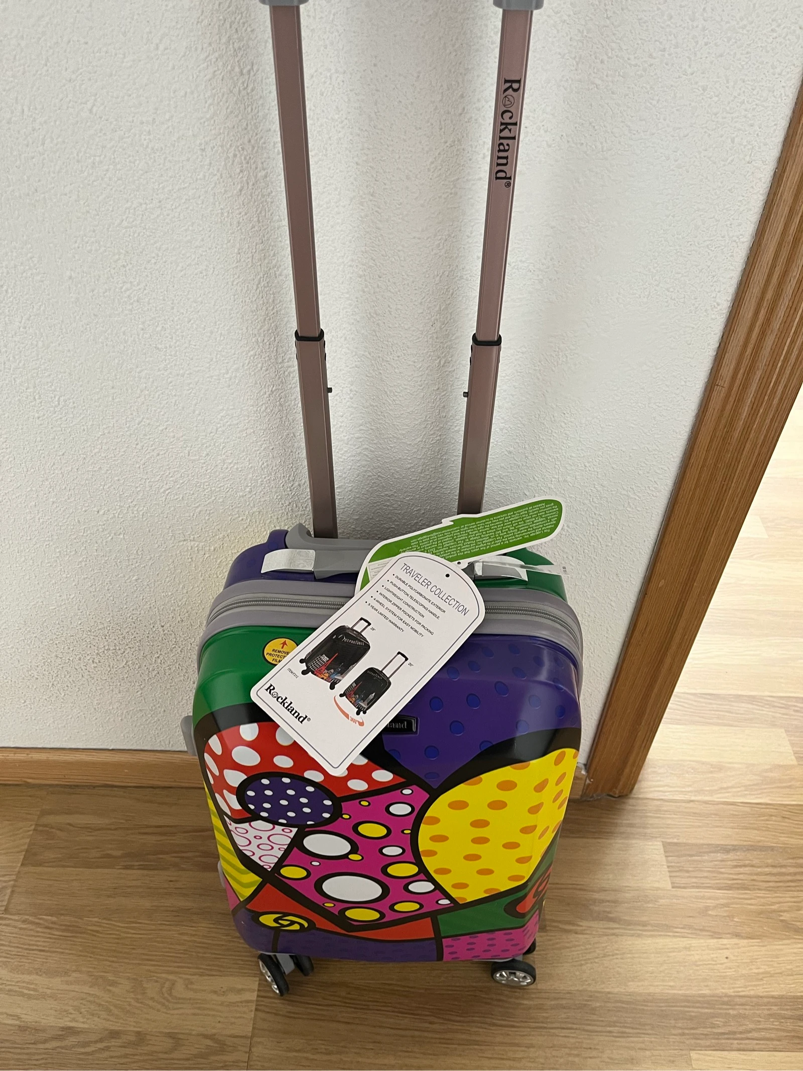 Rockland travel suitcase – photo 6